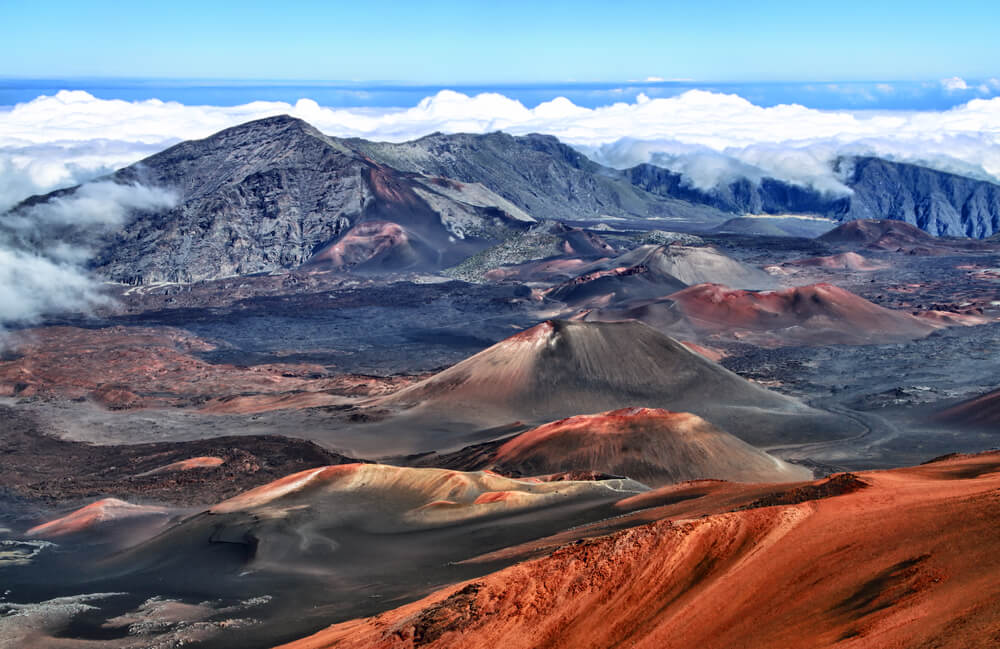 Paisaje del Parque Nacional Aleakala