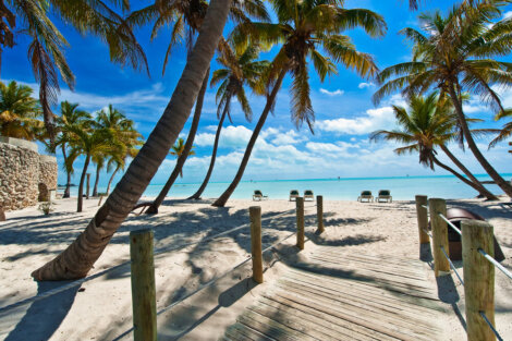 Playa en Cayo Hueso
