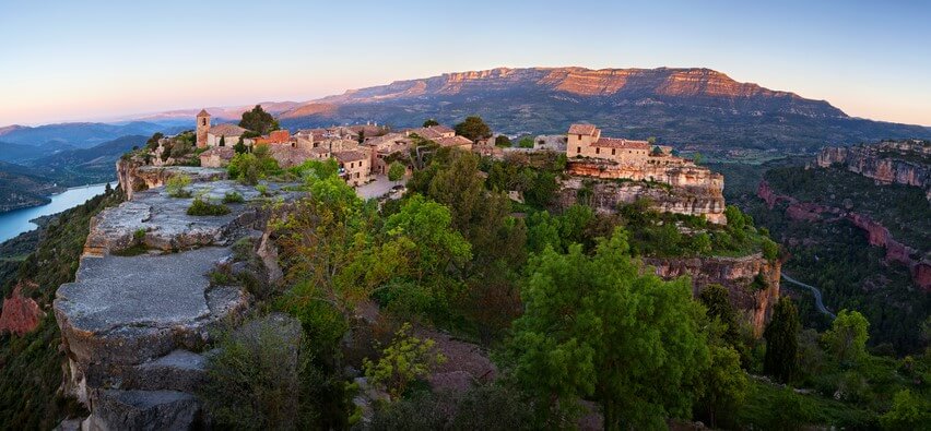 Vista aérea de Siurana