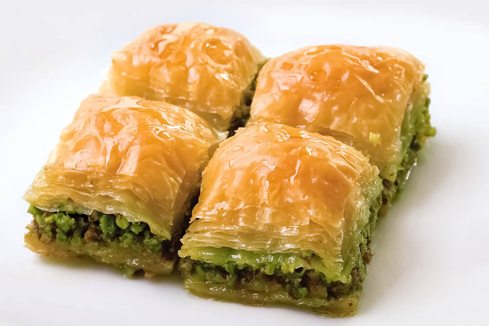 Plato de baklava
