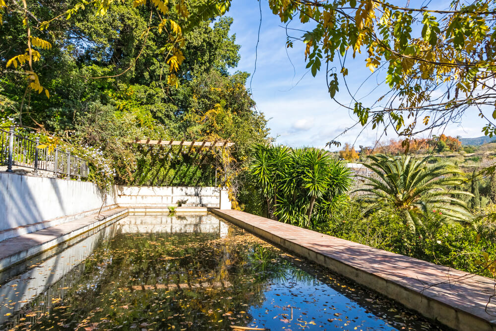 Jardín de la Concepción en Málaga