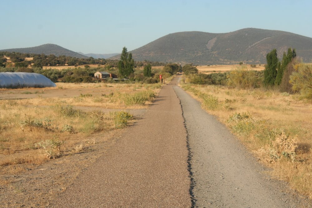 Vía verde en Calera y Chozas