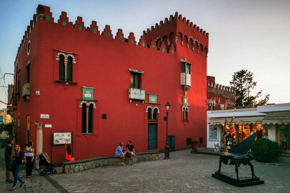 Casa Rossa en Anacapri