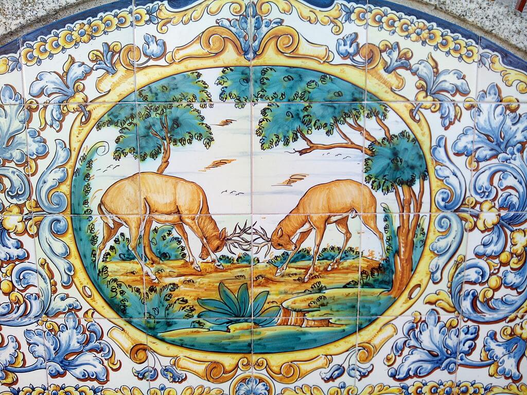 Ejemplo de cerámica de El Puente del Arzobispo