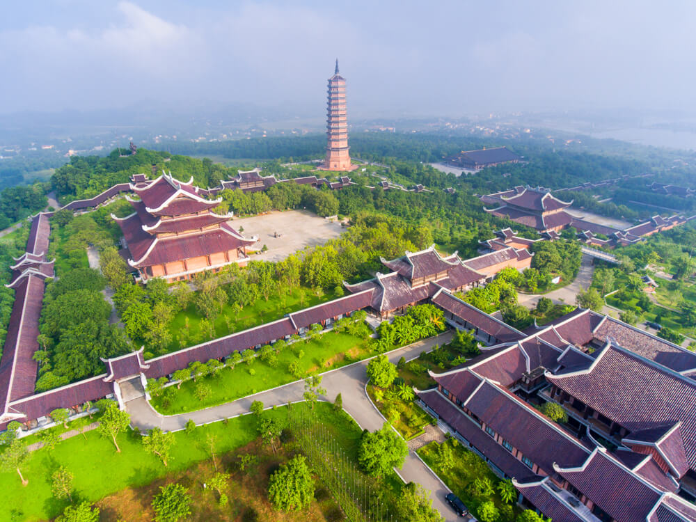 Complejo budista Bai Dinh en Tam Coc