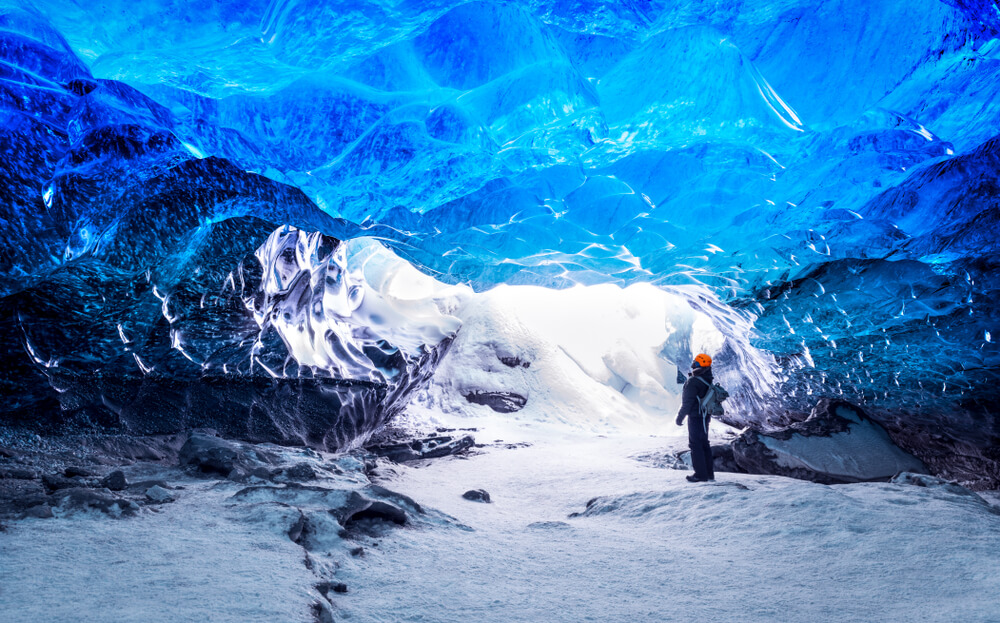 Cueva en Skaftafell