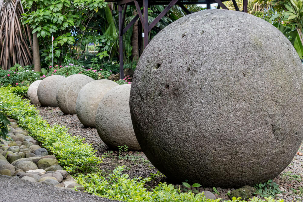 Grupo de esferas de piedra de Costa Rica