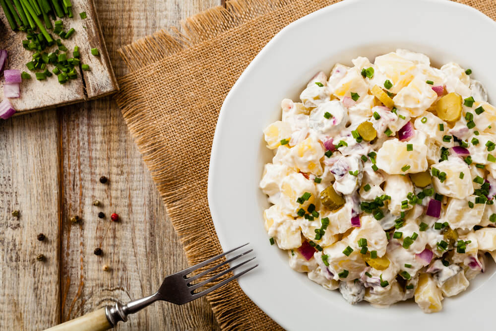 Kartoffelsalat, uno de los platos tradicionales de Alemania