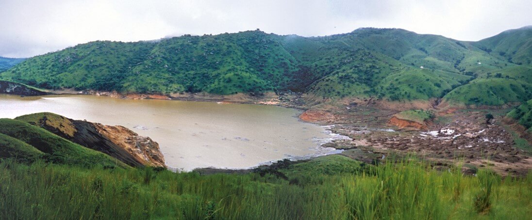 LAgo Nyos en agosto de 1986