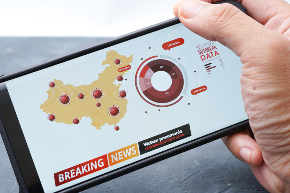Mapa del coronavirus