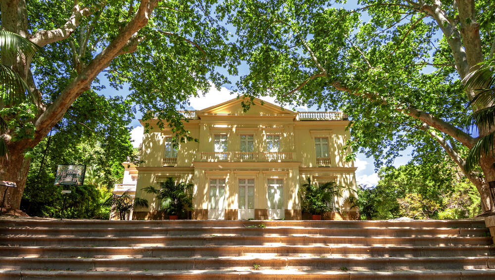 Casa en el botánico de Málaga