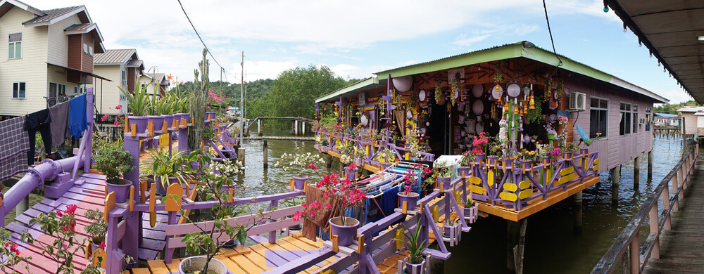 Pasarela en Kampong Ayer