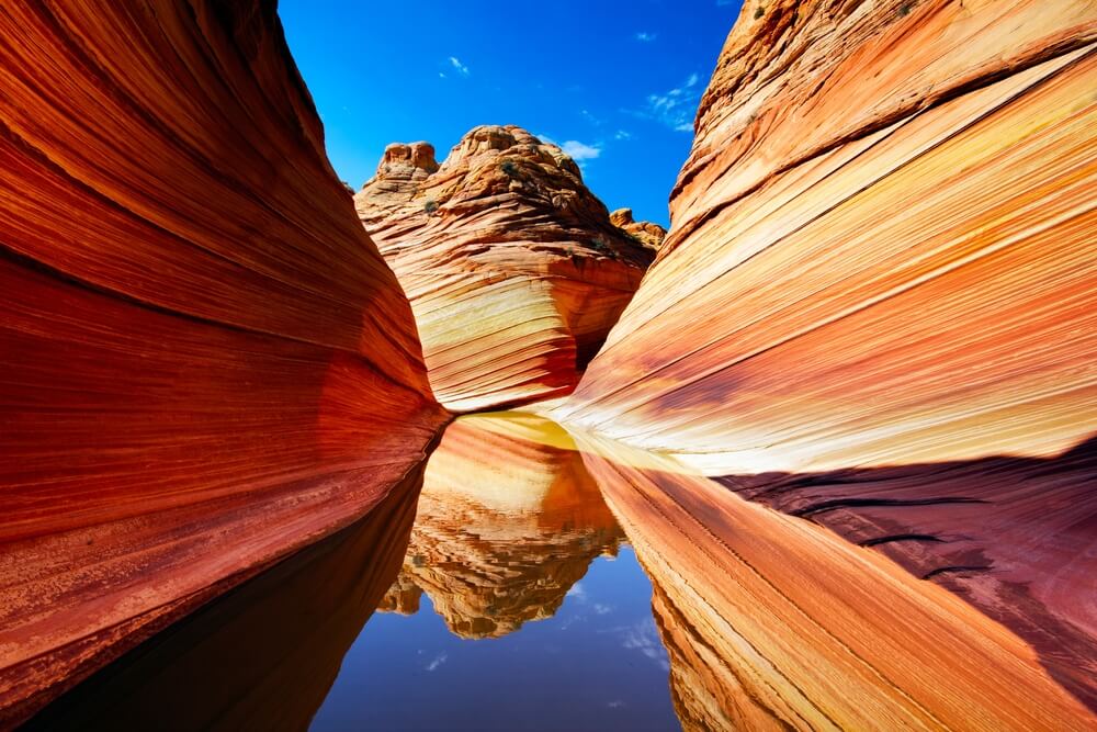 Reflejos en el paisaje