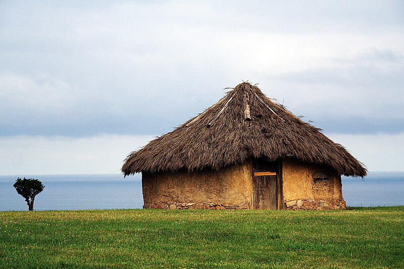 Reproducción de una casa en Campa Torres