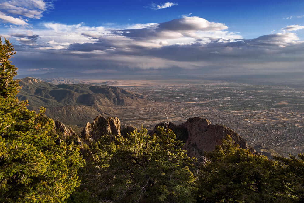 Vista desde Sandía Peak