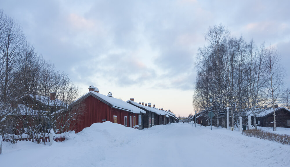 Skelleftea en la Laponia Sueca