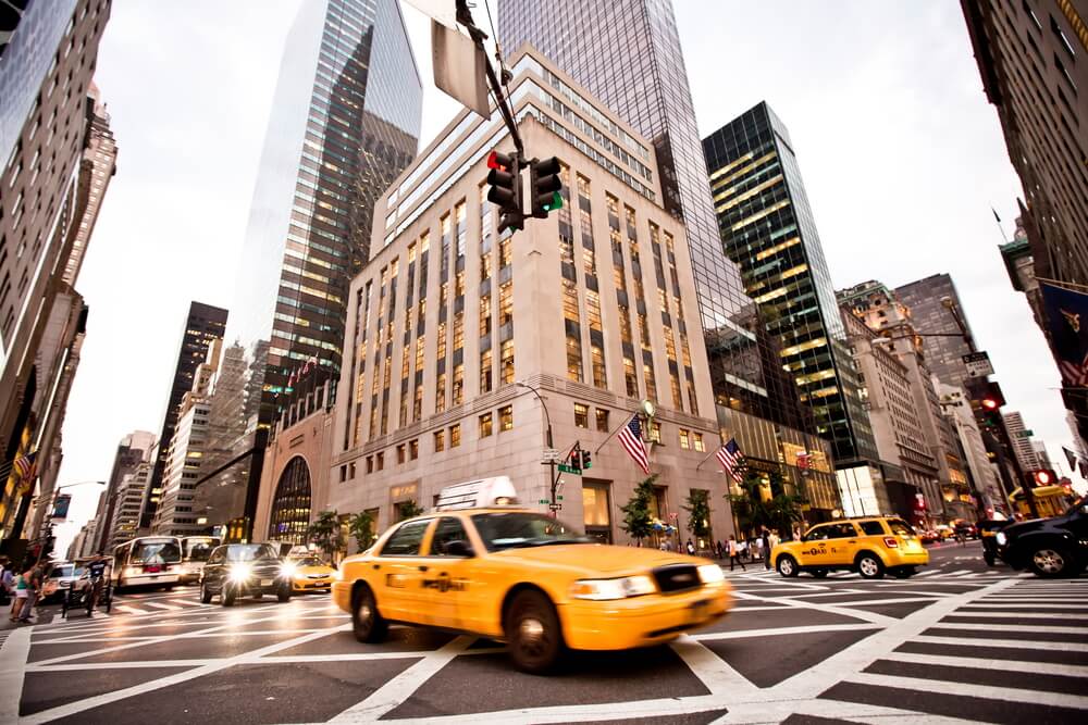 Taxis en Nueva York