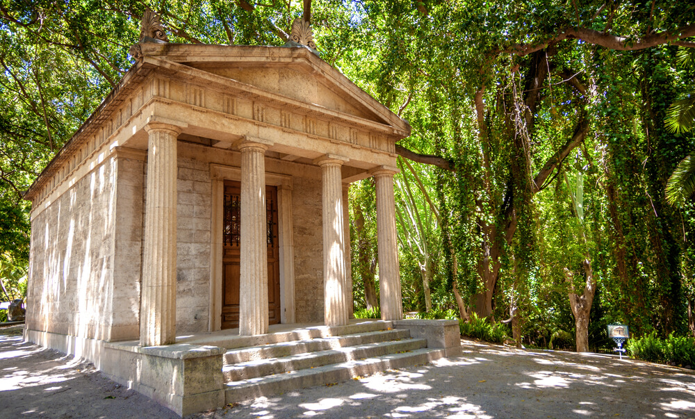 Templete del botánico de Málaga