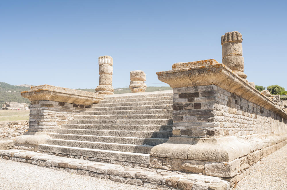 Templo en Baelo Claudia