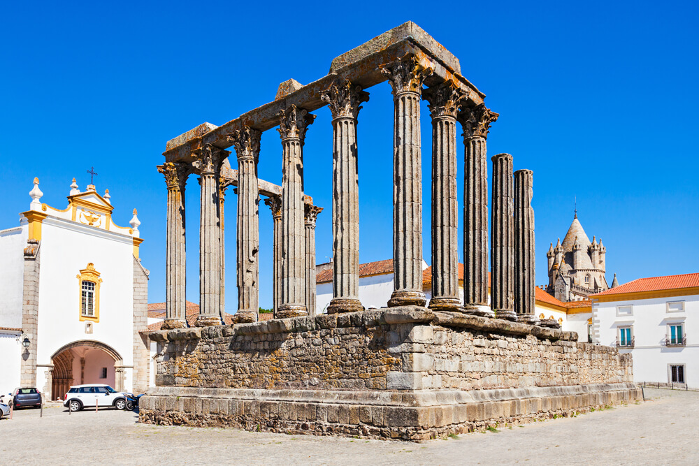 Templo de Diana en Évora