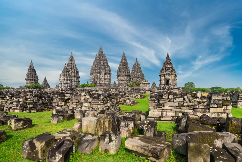 Los templos de Prambanan en Indonesia