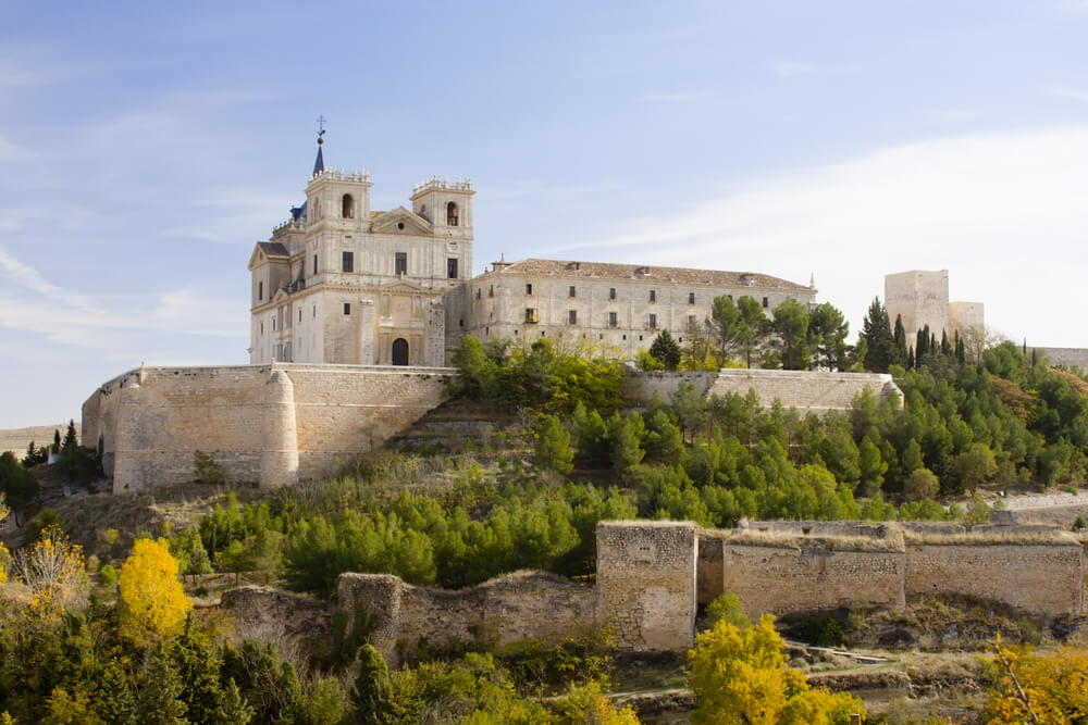 Vista del Monasterio de Uclés.