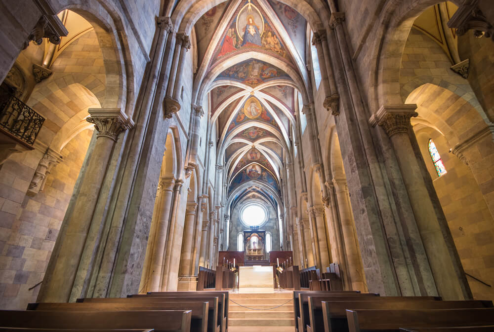 Vista de la basílica