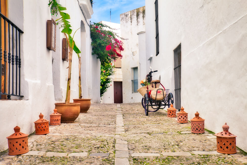 Calle de Vejer de la Frontera en Cádiz