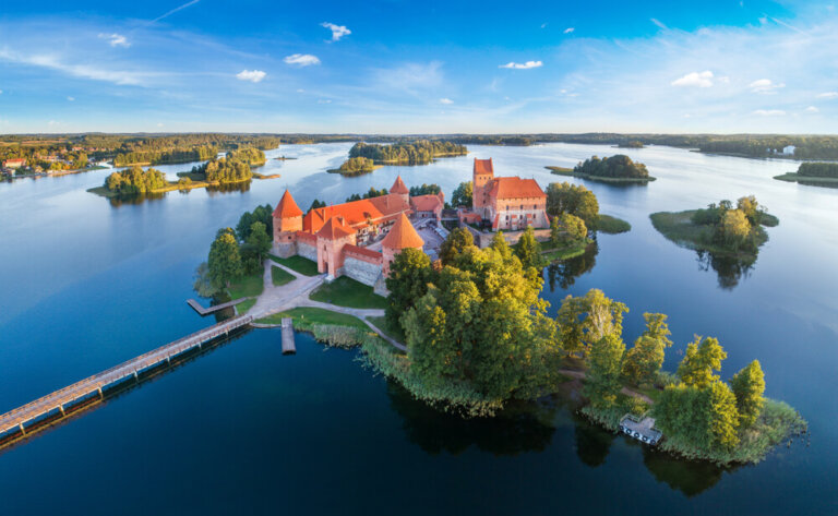 Castillo de Trakai: uno de los tesoros de Lituania