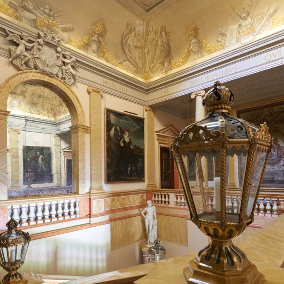 Escalera principal del Palacio de Liria.