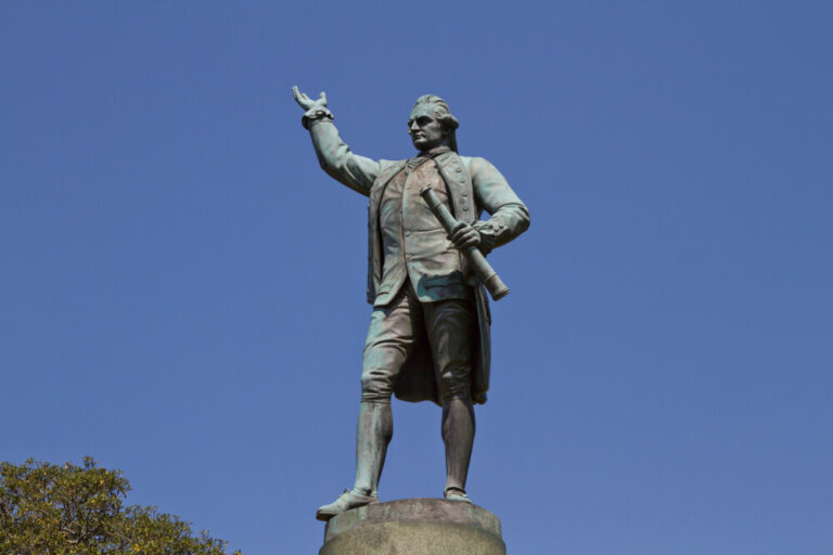 El navegante James Cook y los mares del Sur