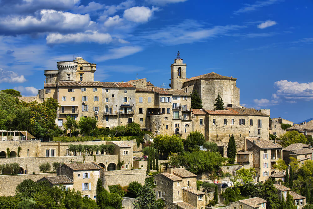 Vista panorámica del Palacio de Saint Firmin y sus bodegas.