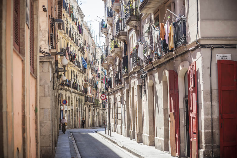 Barrio del Raval, escenario de películas de Barcelona