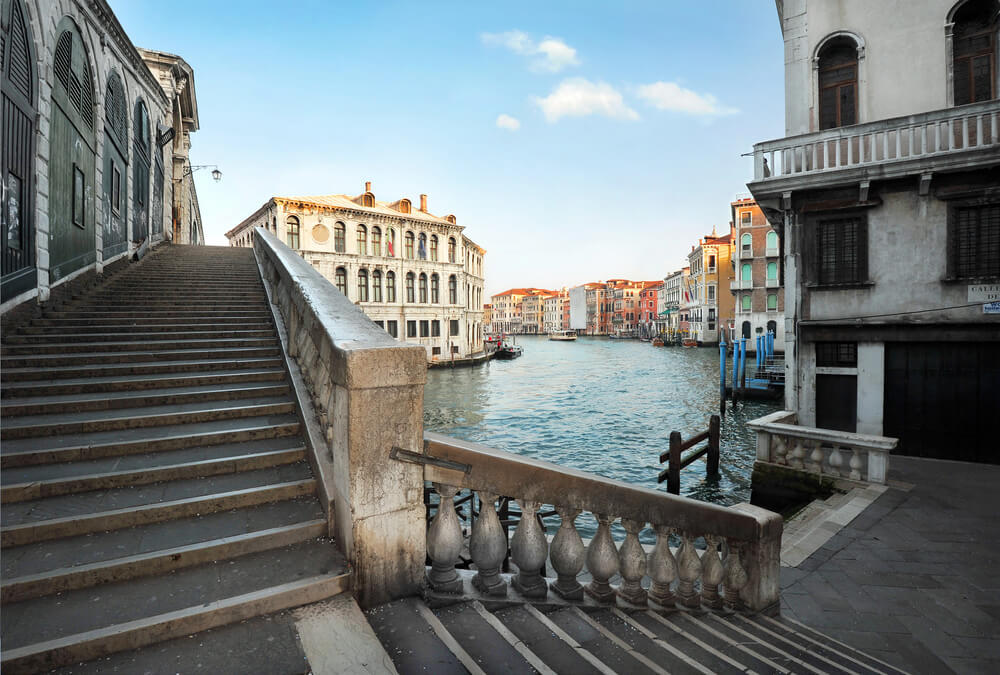Venecia vacía por efectos del confinamiento