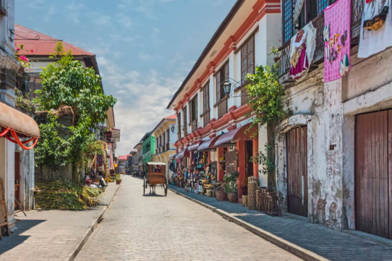 Vigan, una ciudad de estilo colonial en Filipinas