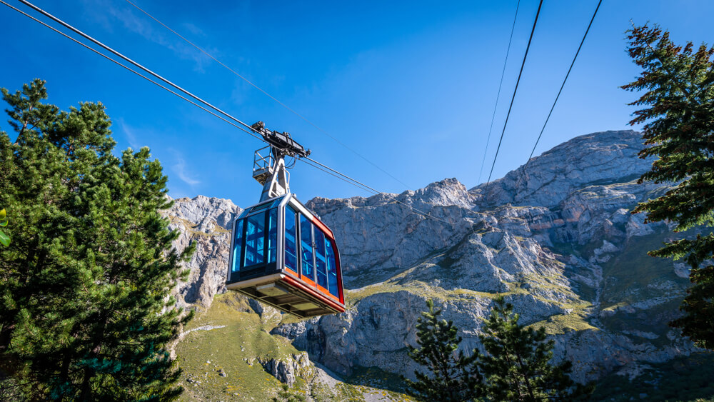 Cordillera Cantábrica, ubicada en la región norte de España.