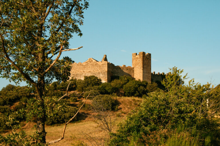 El castillo de Cornatel en Villavieja