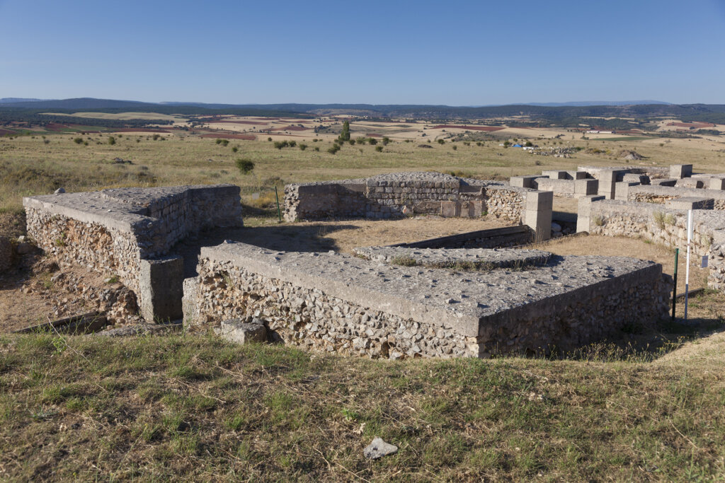 Ruinas de Clunia en Burgos.