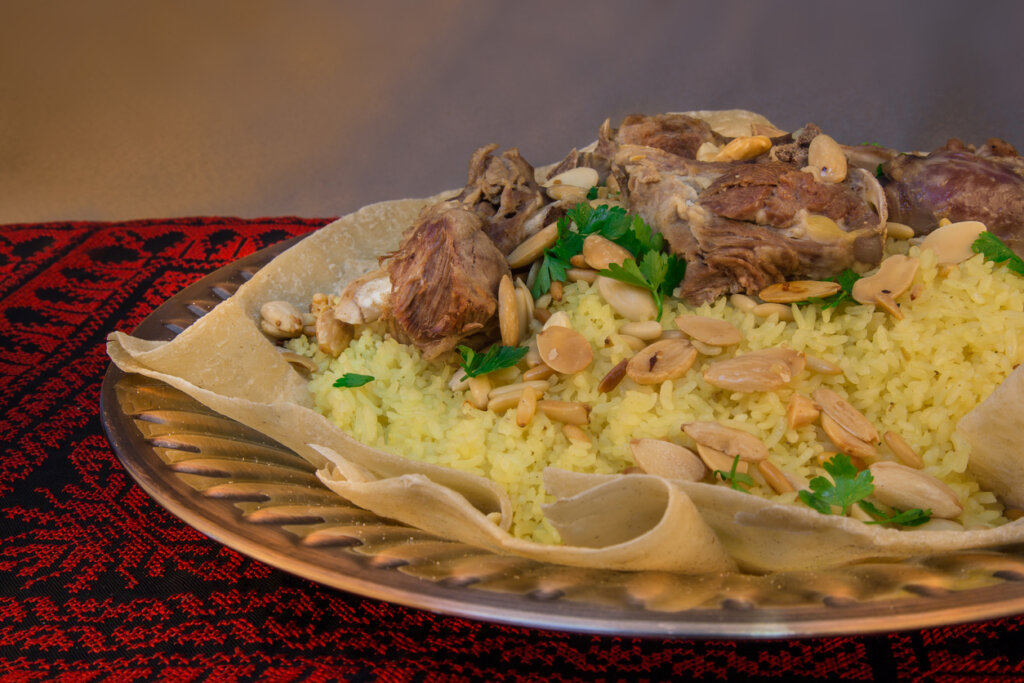 Mansaf, platillo típico de Jordania