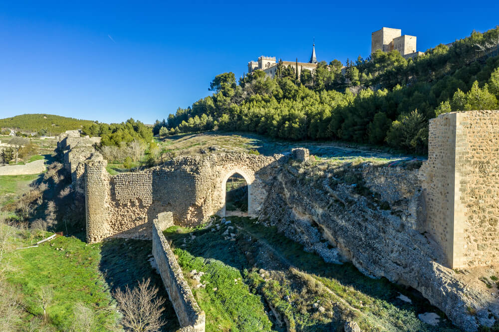 Uno de los ingresos al Monasterio de Uclés que permanecen intactos.