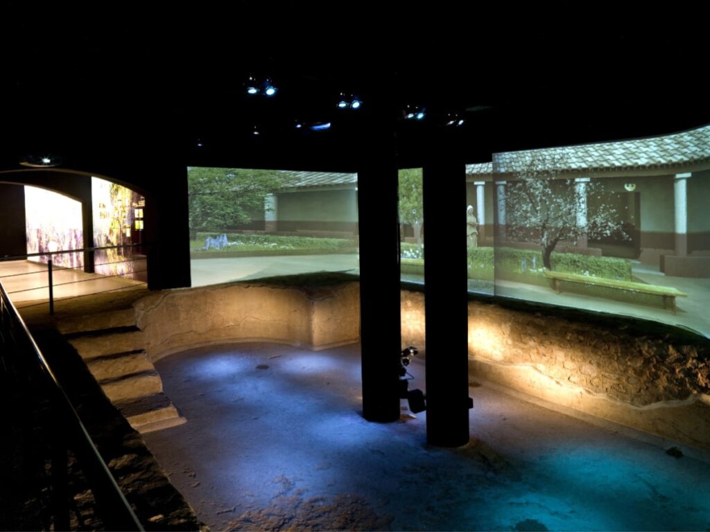 Jardín de Quinto Licinio, en Badalona.