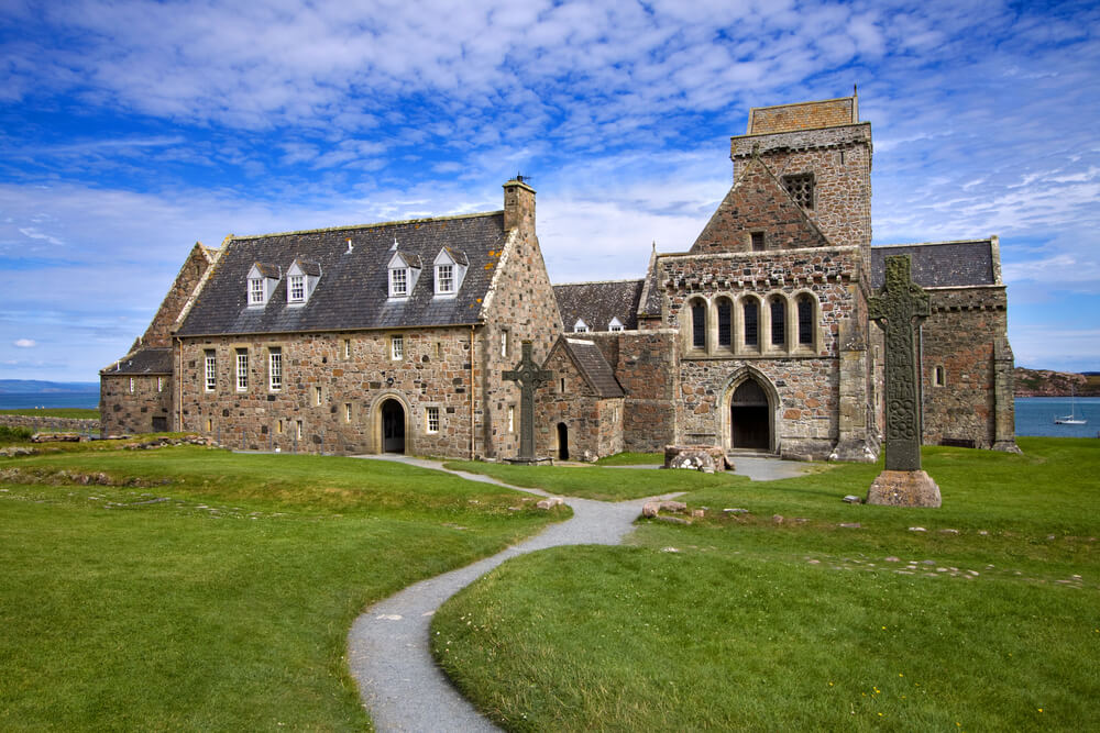 La Abadía de Iona, una de las más importantes de Europa.