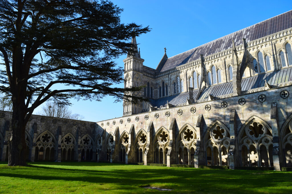 Jardín de la Catedral de Salisbury