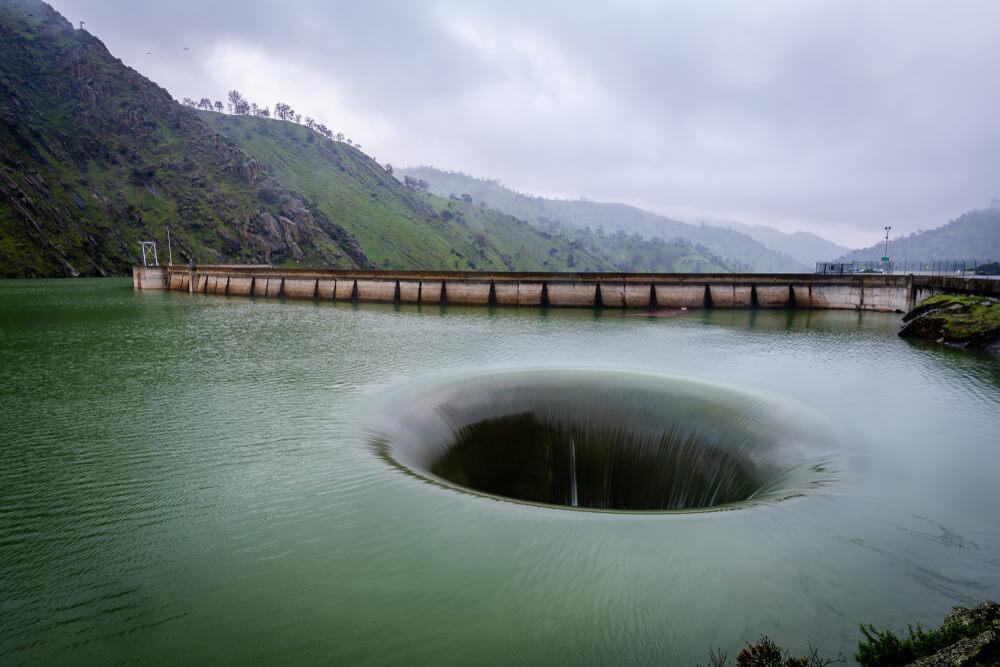 Represa de Monticello, ubicada en California.