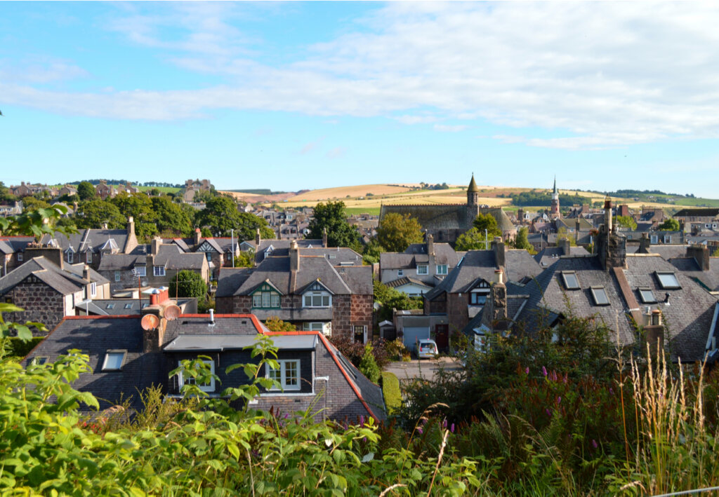 El pueblo de Stonehaven, un atractivo más de Escocia.