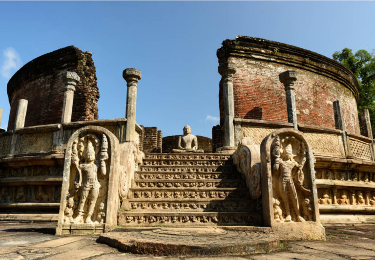 El Vatadage de Polonnaruwa: uno de los templos más antiguos