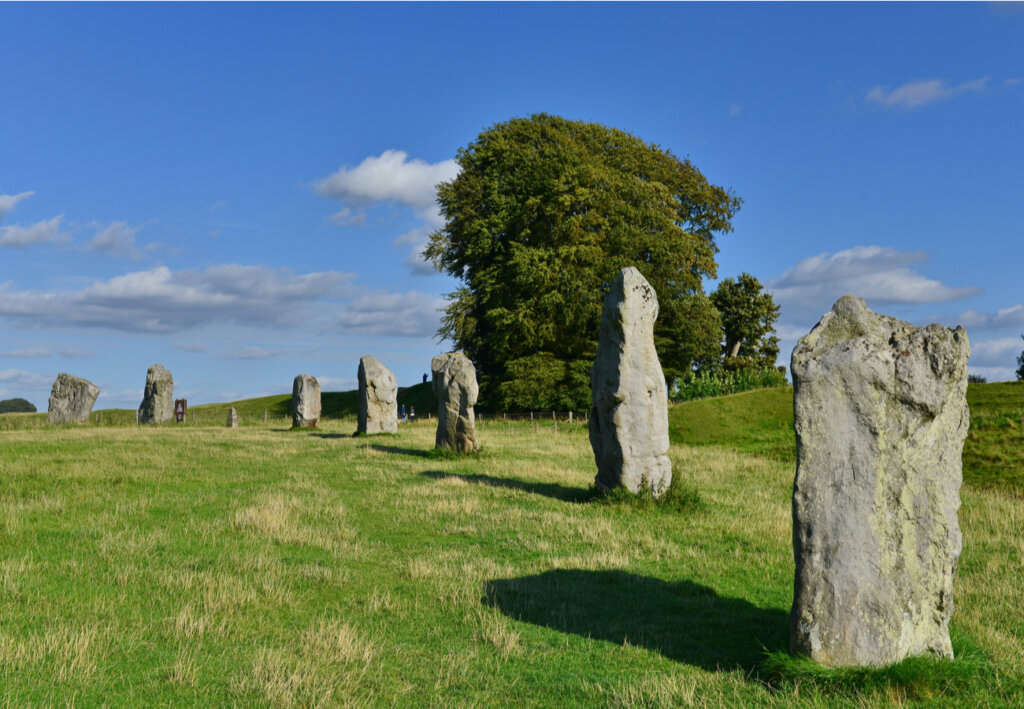 Este círculo se localiza cerca de las ruinas de Stonehenge.