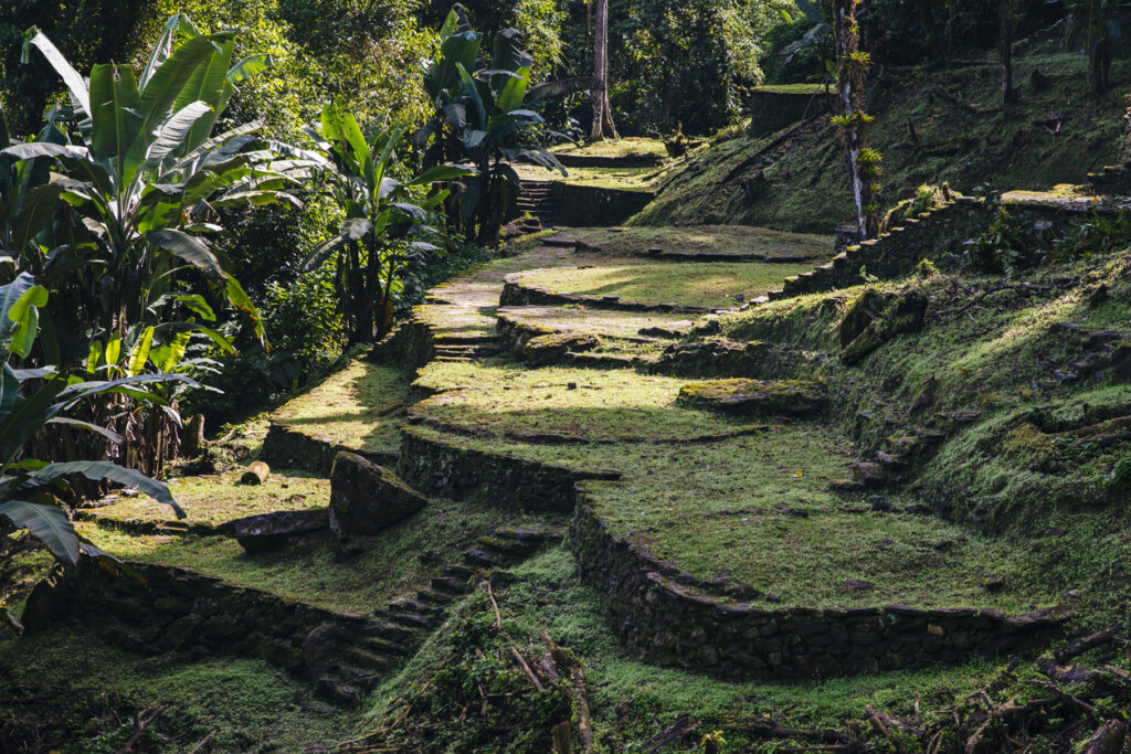 Terrazas de la Ciudad Perdida de Santa Marta