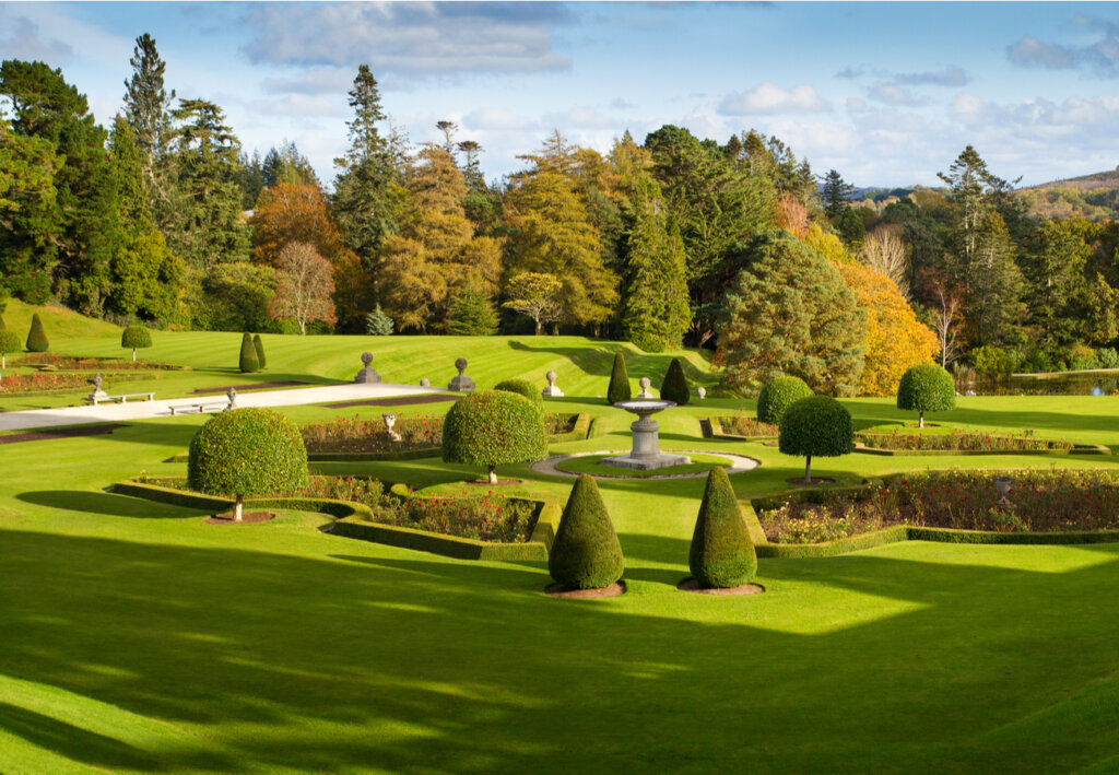 Los jardines de Powerscourt, un bello lugar en Irlanda.