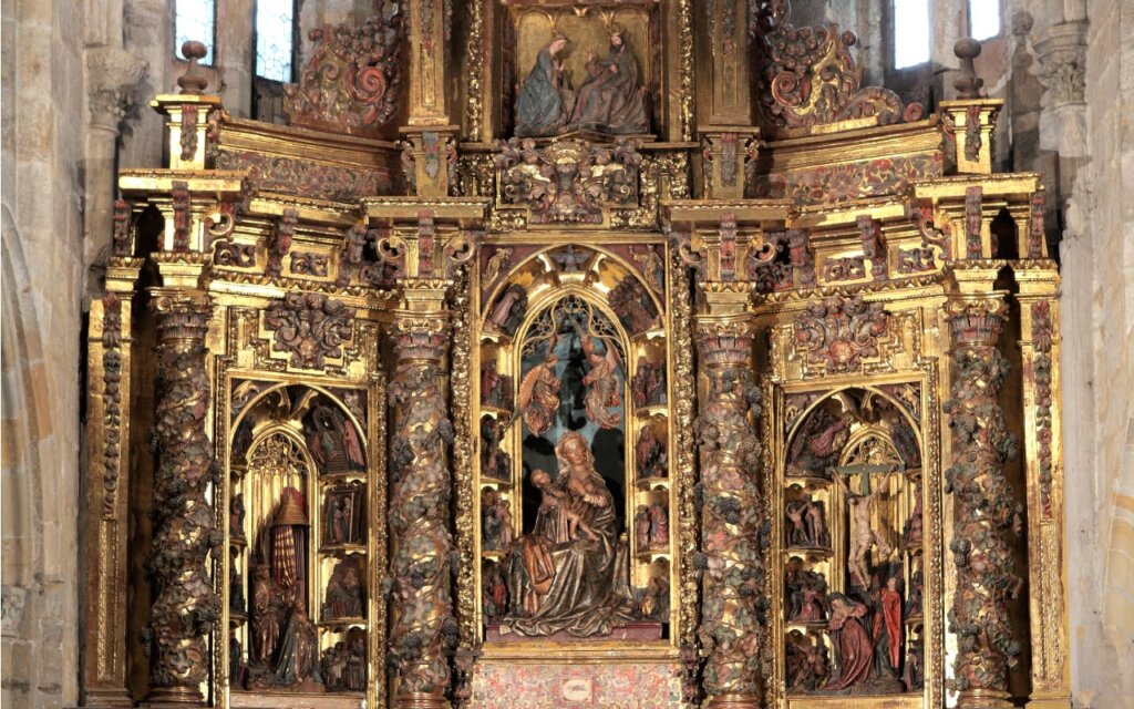 Retablo de Belén, en la Iglesia de Santa María de la Asunción de Laredo.